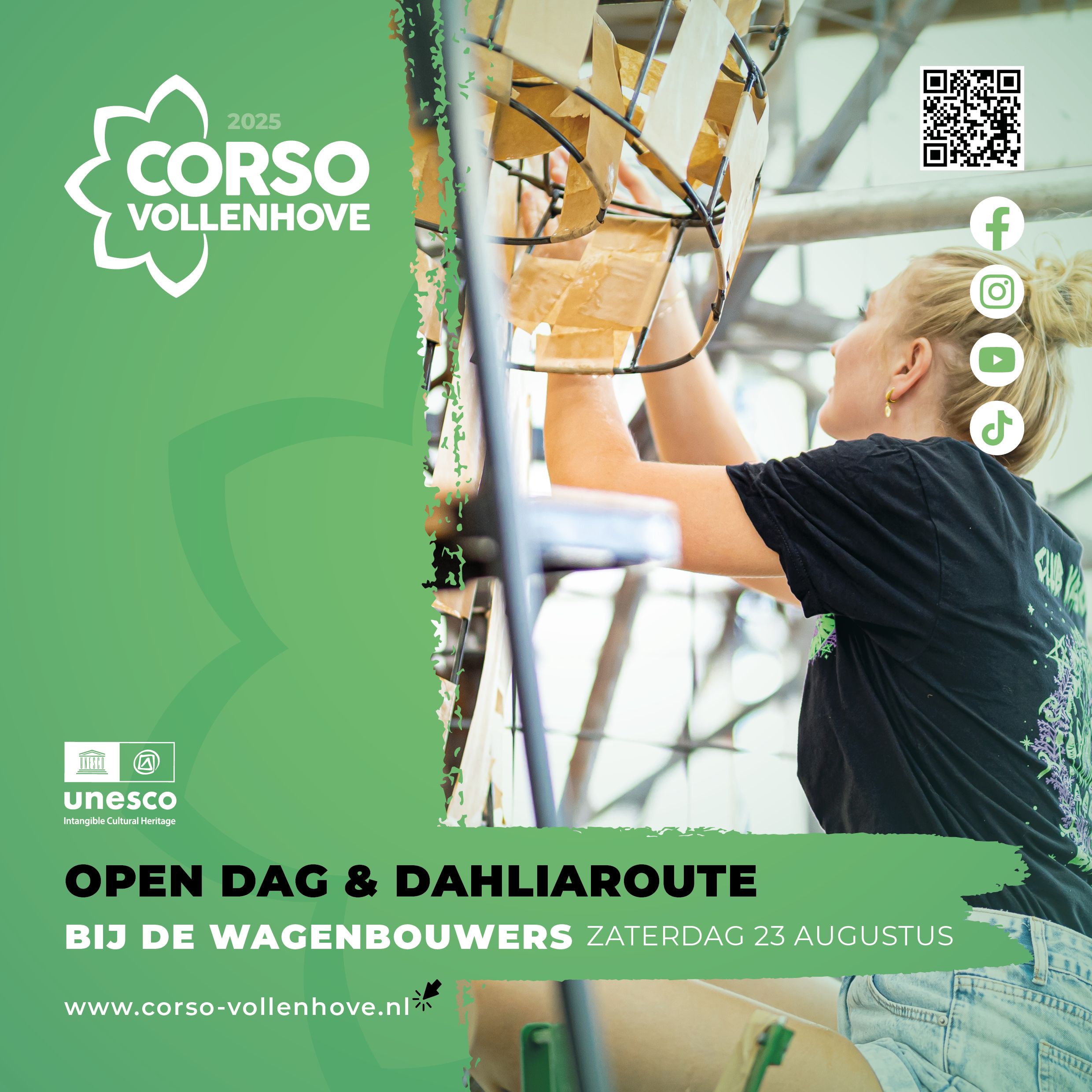 Open Dag en Dahliaroute Corso Vollenhove