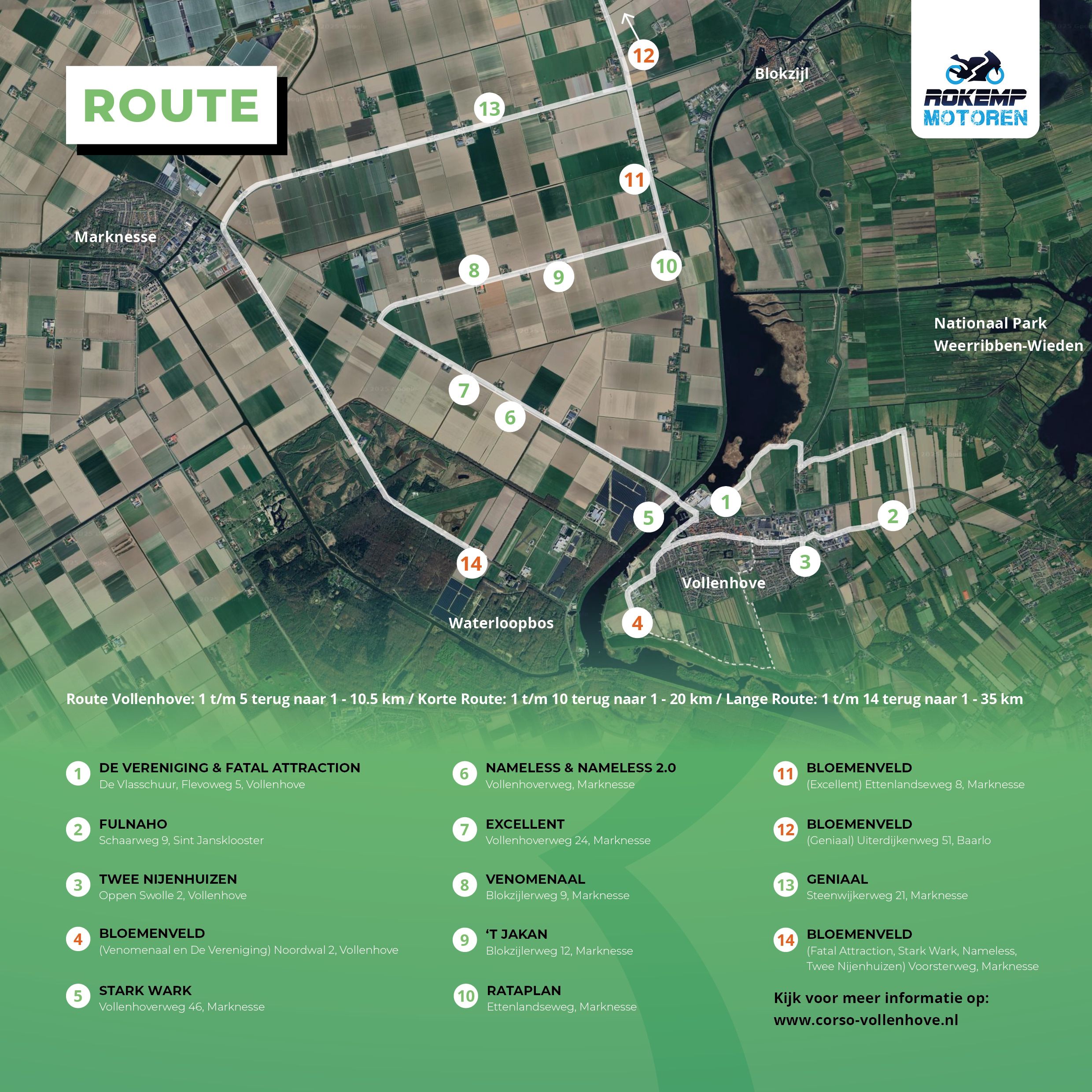 Open Dag en Dahliaroute Corso Vollenhove