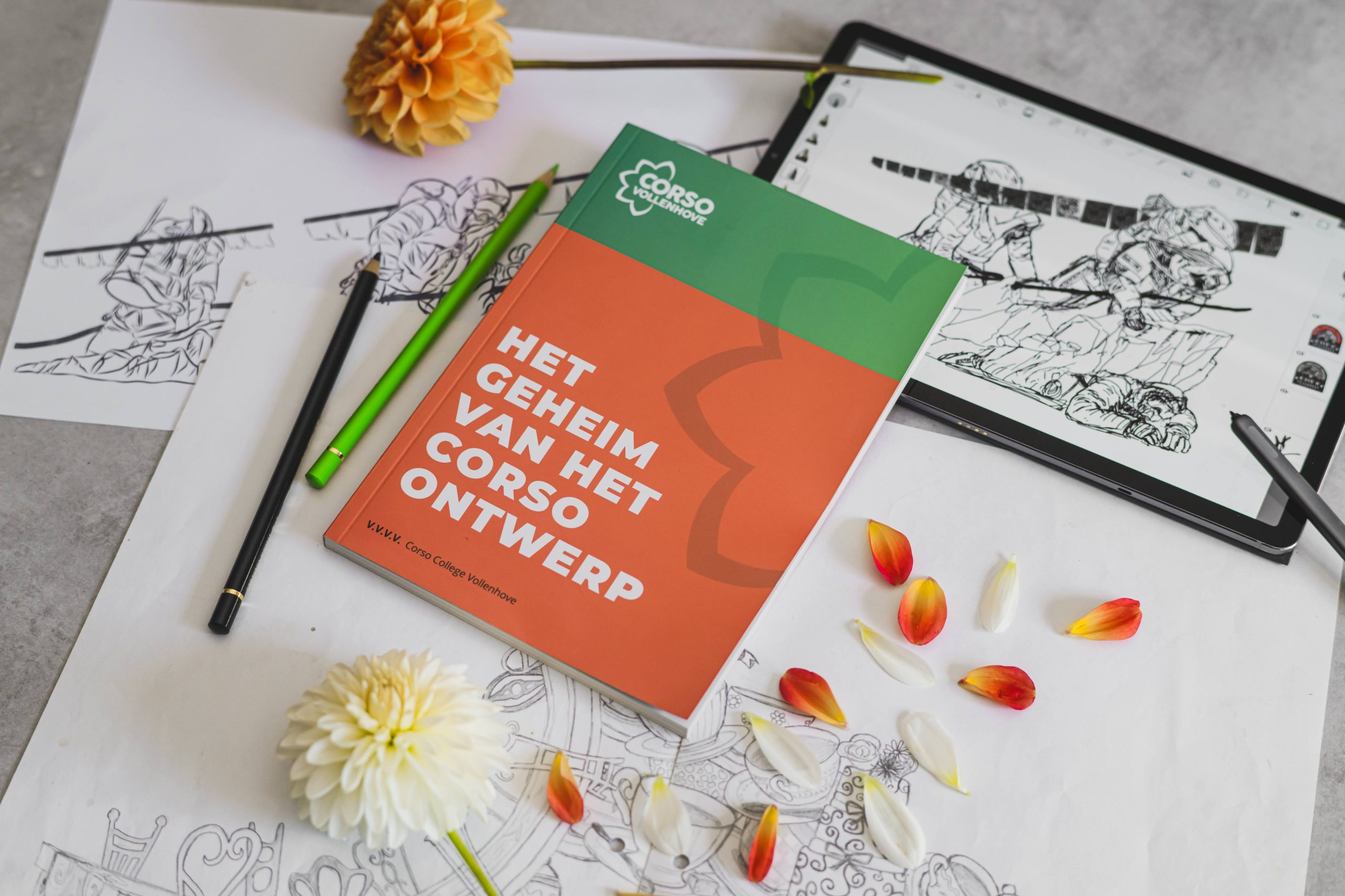 Het boek 'Het geheim van het Corso ontwerp' van Corso Vollenhove