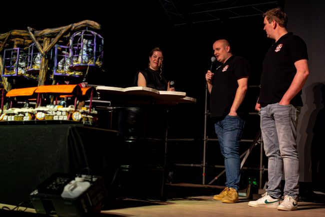 AI verlaagt de drempel het ontwerpdebuut van Max Jongman 1 Ontwerper Max Jongman van wagenbouwgroep Fulnaho tijdens de Ontwerp Expo 2026
