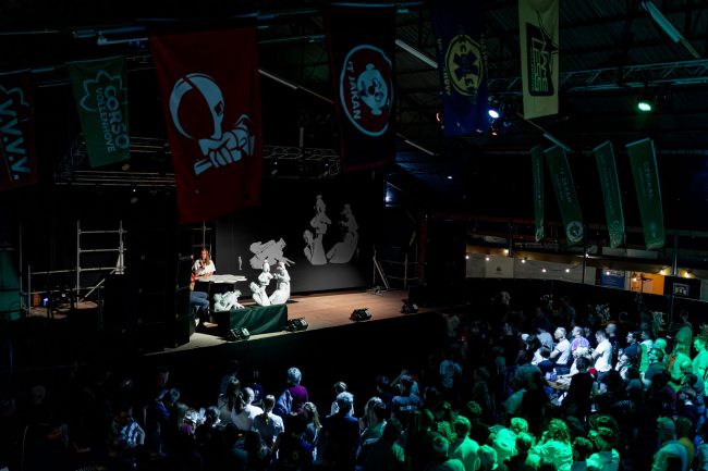 Ontwerp Corso 2026 voor Corso Vollenhove in de Vlasschuur.